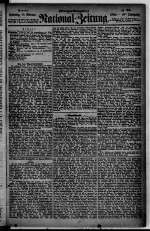 Nationalzeitung on Feb 18, 1866