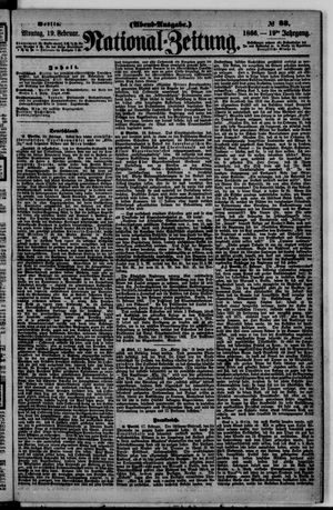 National-Zeitung vom 19.02.1866