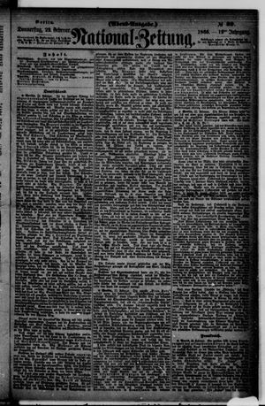 National-Zeitung vom 22.02.1866