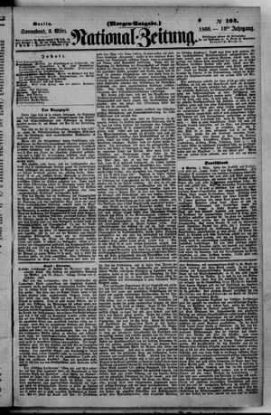 National-Zeitung vom 03.03.1866