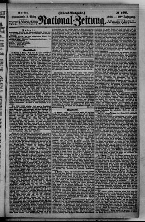 National-Zeitung vom 03.03.1866