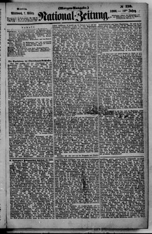 Nationalzeitung on Mar 7, 1866