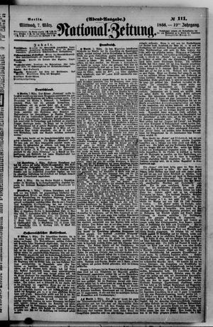 Nationalzeitung on Mar 7, 1866