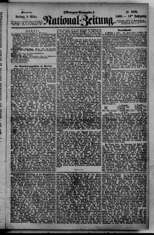 Nationalzeitung on Mar 9, 1866