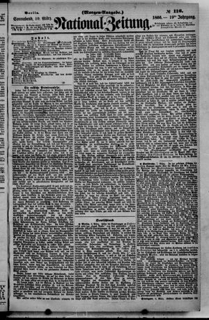 Nationalzeitung vom 10.03.1866