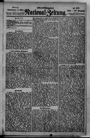Nationalzeitung on Mar 10, 1866