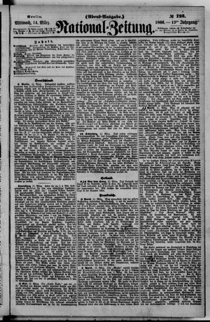 National-Zeitung vom 14.03.1866