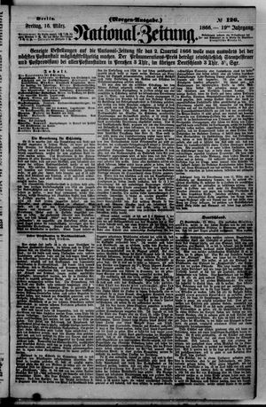 Nationalzeitung vom 16.03.1866