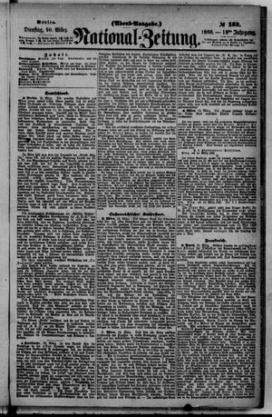 Nationalzeitung vom 20.03.1866