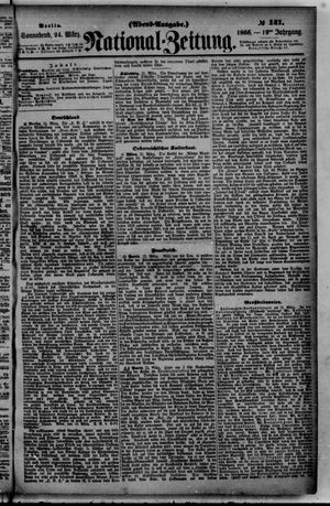 Nationalzeitung vom 24.03.1866