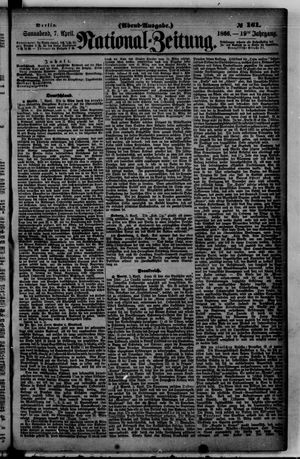 Nationalzeitung vom 07.04.1866
