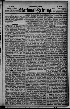 National-Zeitung vom 13.04.1866