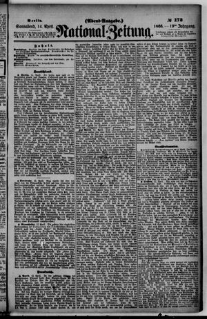 National-Zeitung vom 14.04.1866