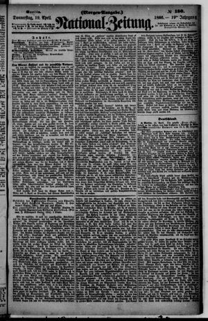 Nationalzeitung vom 19.04.1866
