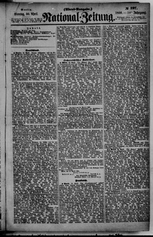 National-Zeitung vom 30.04.1866