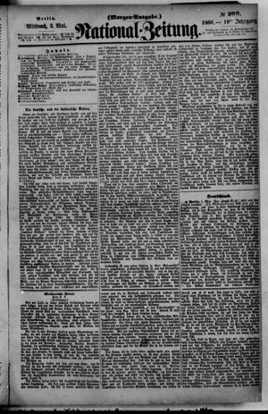 Nationalzeitung vom 02.05.1866