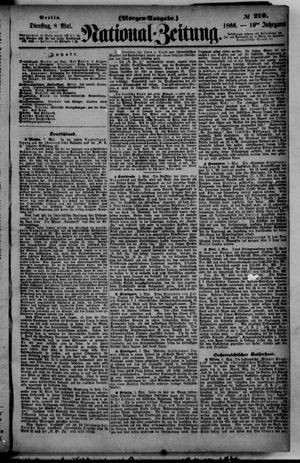 Nationalzeitung vom 08.05.1866