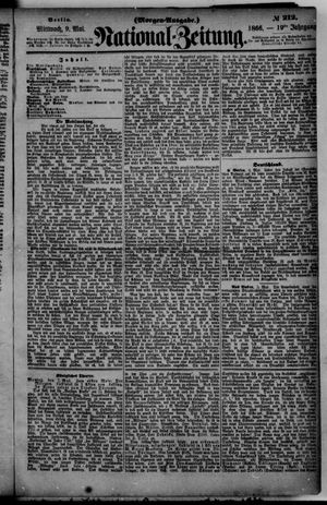 Nationalzeitung vom 09.05.1866