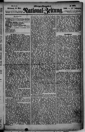 Nationalzeitung vom 23.05.1866