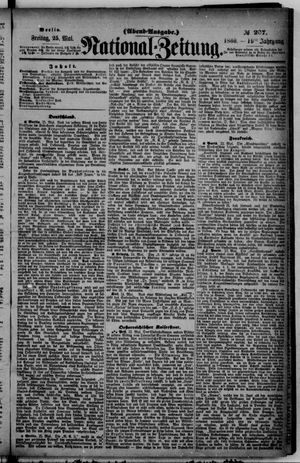 Nationalzeitung vom 25.05.1866