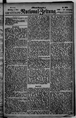 Nationalzeitung vom 04.06.1866