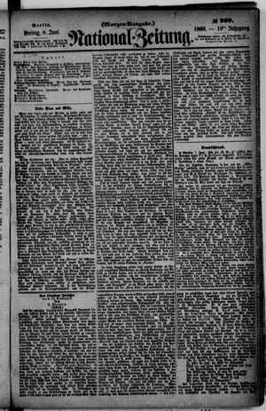National-Zeitung vom 08.06.1866