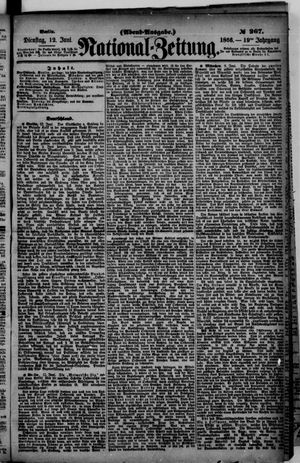 Nationalzeitung on Jun 12, 1866