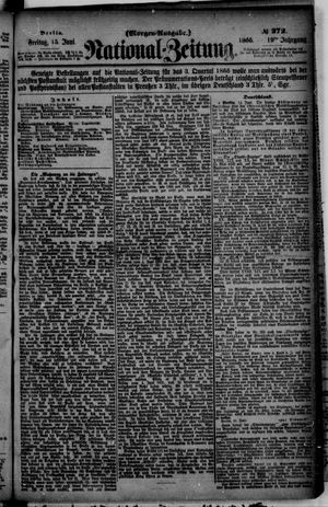 Nationalzeitung vom 15.06.1866