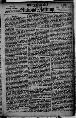 Nationalzeitung vom 18.06.1866