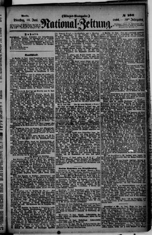 Nationalzeitung on Jun 19, 1866