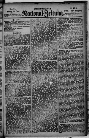 Nationalzeitung on Jun 22, 1866