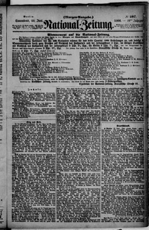 Nationalzeitung vom 23.06.1866