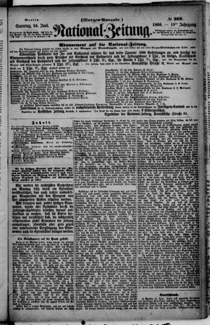 Nationalzeitung on Jun 24, 1866