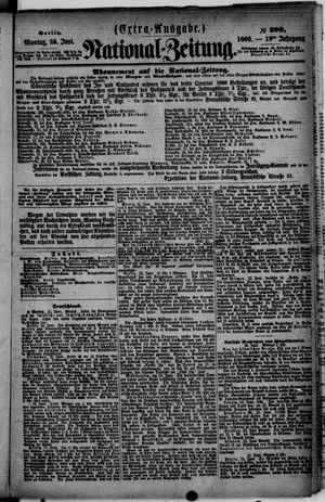 National-Zeitung vom 25.06.1866