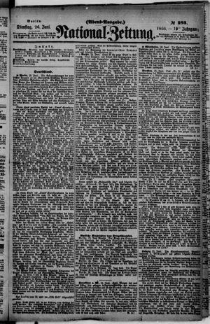 National-Zeitung vom 26.06.1866