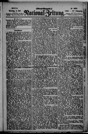 Nationalzeitung vom 02.07.1866