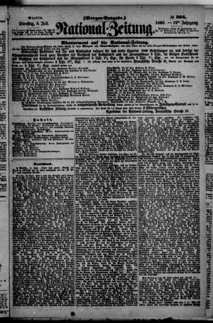 Nationalzeitung vom 03.07.1866