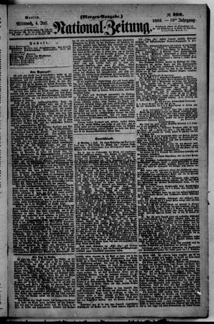 National-Zeitung vom 04.07.1866