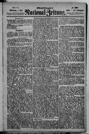 National-Zeitung vom 04.07.1866