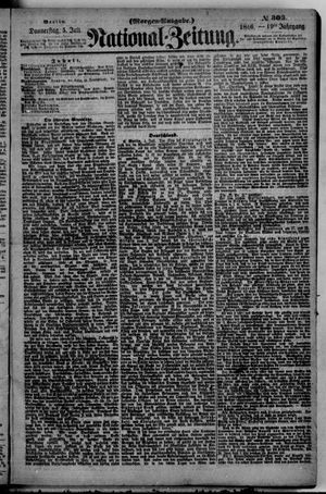 Nationalzeitung vom 05.07.1866