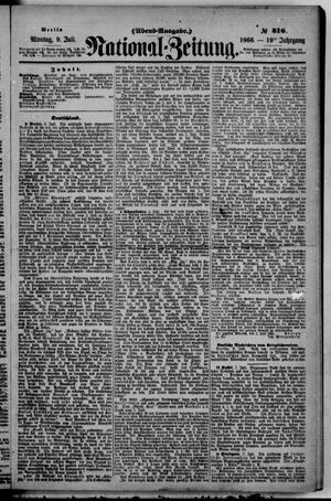 Nationalzeitung on Jul 9, 1866