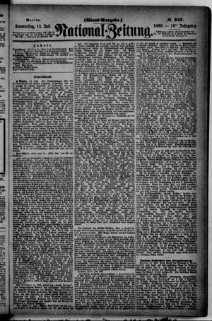 Nationalzeitung on Jul 12, 1866