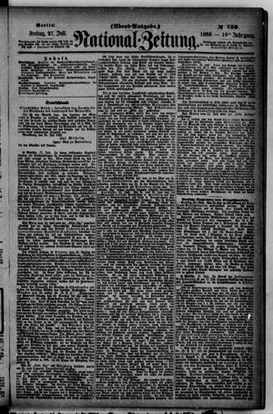 Nationalzeitung vom 27.07.1866