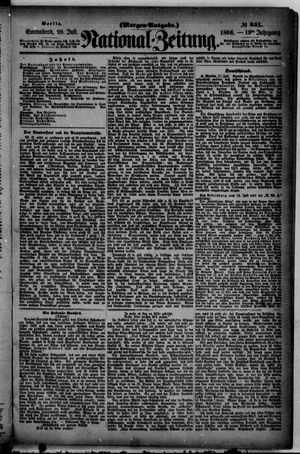 Nationalzeitung vom 28.07.1866