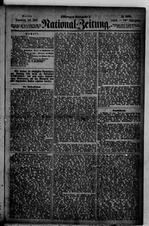 Nationalzeitung vom 29.07.1866