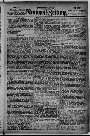 Nationalzeitung on Aug 1, 1866