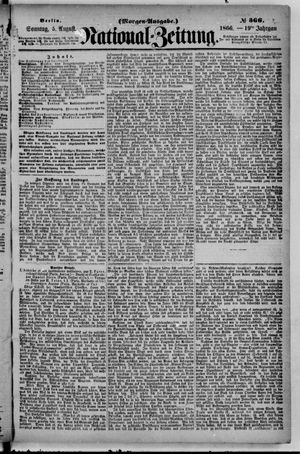 Nationalzeitung on Aug 5, 1866