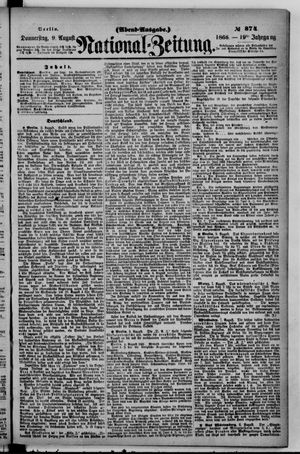 Nationalzeitung on Aug 9, 1866