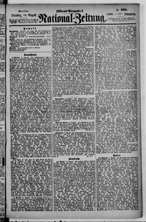 National-Zeitung vom 14.08.1866