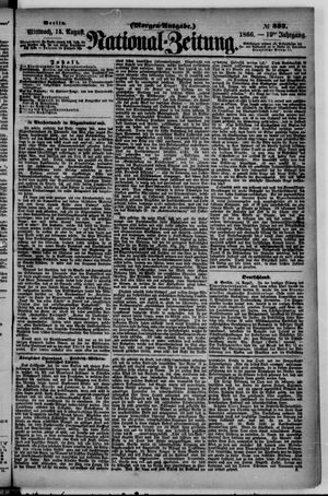 Nationalzeitung on Aug 15, 1866